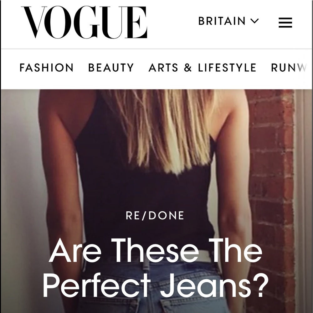 COPY - RE/DONE High Rise Ankle Crop Jeans - Picture 12 of 15